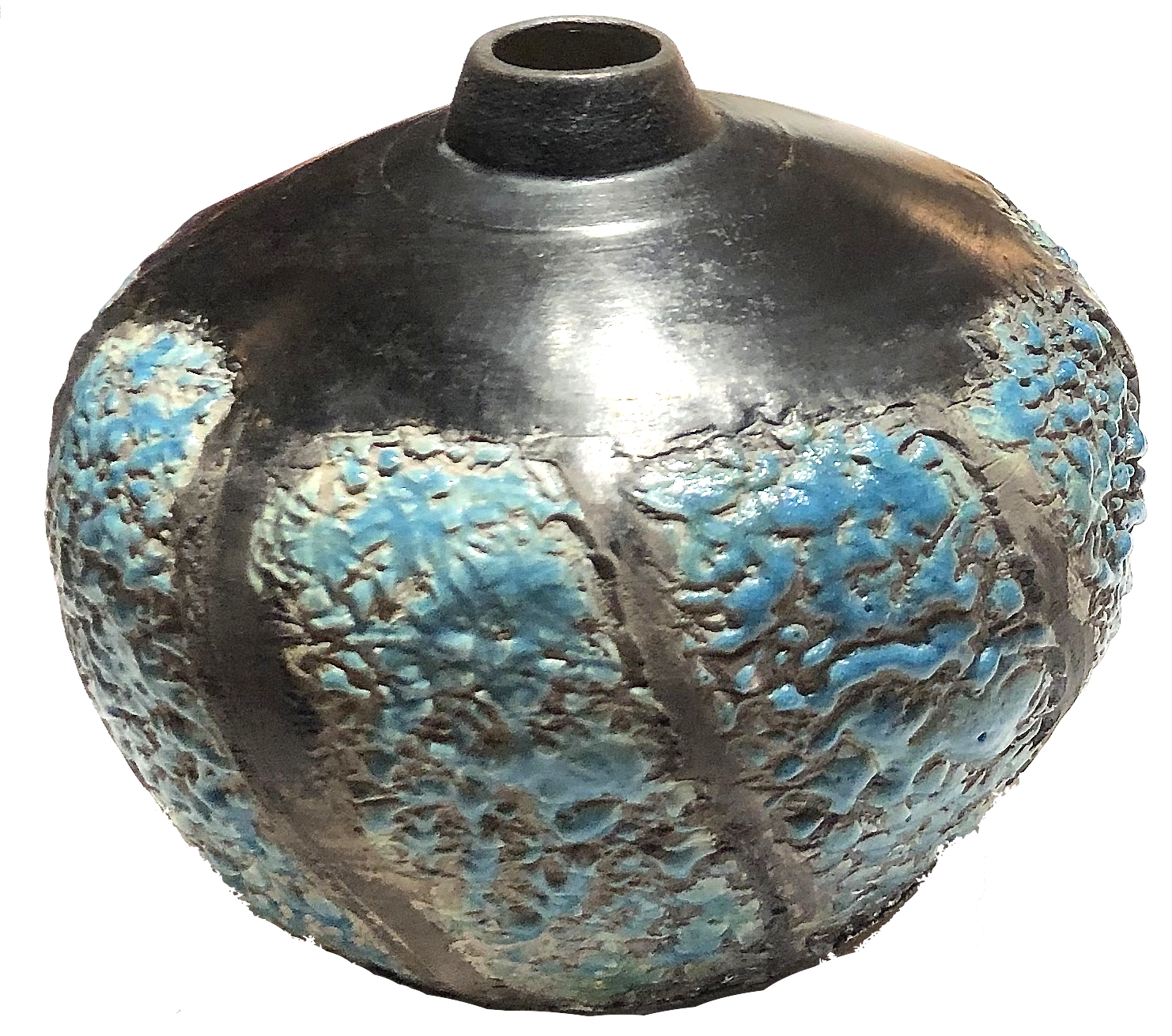 Vase texturé